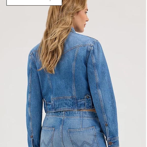 Wrangler Denim Moto Jacket - Picture 4 of 10